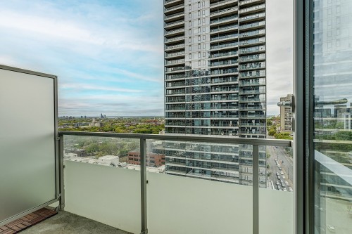 Balcony - 1603-1450 Boul. René-Lévesque O., Montréal (Ville-Marie), QC - Outdoor With Balcony With View