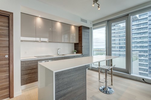 Kitchen - 1603-1450 Boul. René-Lévesque O., Montréal (Ville-Marie), QC - Indoor