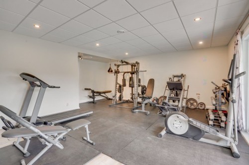 Salle d'exercice - 394 Ch. De La Perdrix, Cantley, QC - Indoor Photo Showing Gym Room