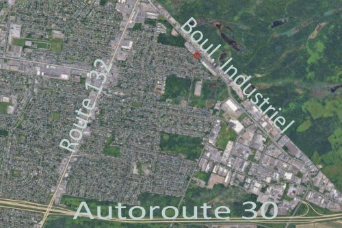 Photo aérienne - Boul. Industriel, Châteauguay, QC 