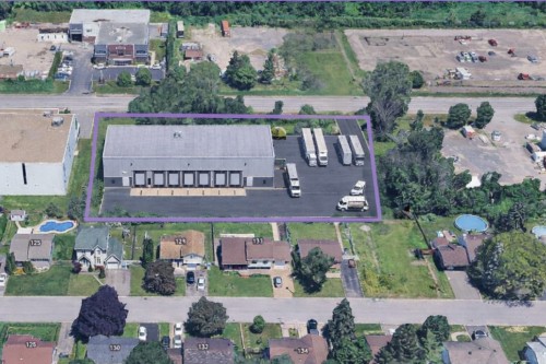 Plan (croquis) - Boul. Industriel, Châteauguay, QC 
