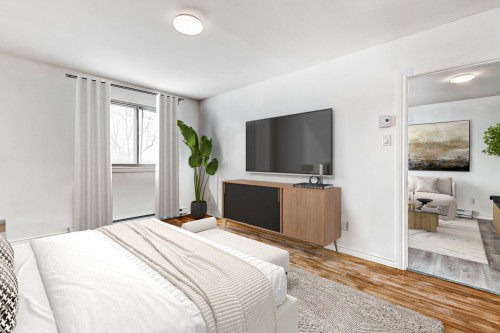 Chambre à coucher - 8-11600 Boul. Langelier, Montréal (Montréal-Nord), QC - Indoor Photo Showing Bedroom