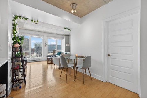 Salle à manger - 806-1045 Rue Wellington, Montréal (Le Sud-Ouest), QC - Indoor Photo Showing Dining Room