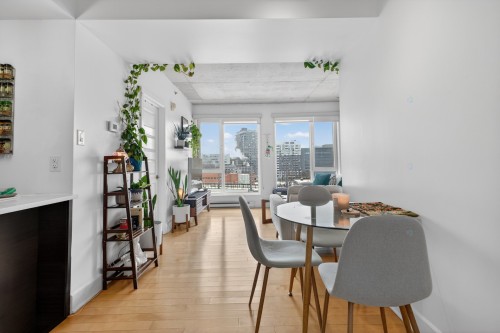 Salle à manger - 806-1045 Rue Wellington, Montréal (Le Sud-Ouest), QC - Indoor Photo Showing Dining Room