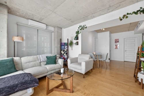 Salon - 806-1045 Rue Wellington, Montréal (Le Sud-Ouest), QC - Indoor Photo Showing Living Room