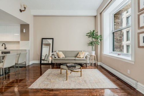 Salon - 203-204 Rue De L'Hôpital, Montréal (Ville-Marie), QC - Indoor Photo Showing Living Room