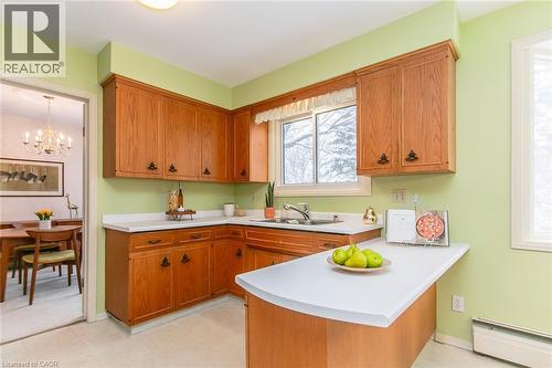 198 Ashcroft Place, Waterloo, ON - Indoor Photo Showing Kitchen With Double Sink