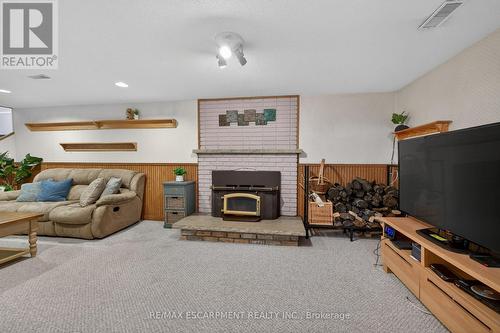 789 Rymal Road, Hamilton, ON - Indoor With Fireplace