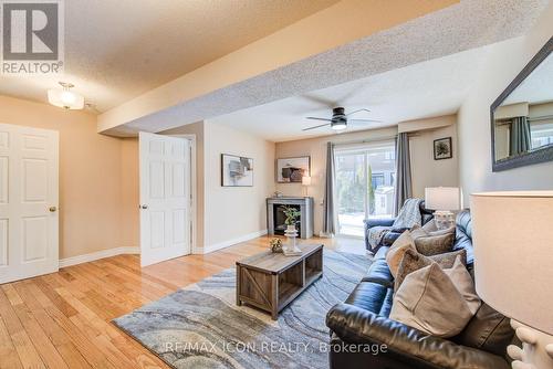 84 Endeavour Drive, Cambridge, ON - Indoor Photo Showing Living Room With Fireplace