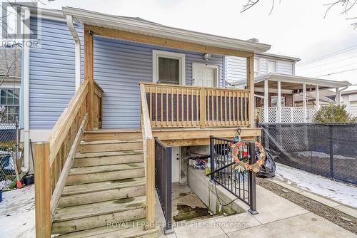 58 East 22Nd Street, Hamilton, ON - Outdoor With Deck Patio Veranda With Exterior