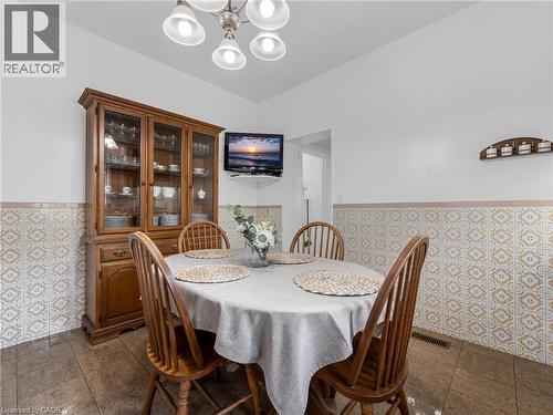 93 Murray Street E, Hamilton, ON - Indoor Photo Showing Dining Room