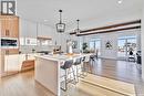 327 Woolf Bay, Saskatoon, SK  - Indoor Photo Showing Kitchen With Upgraded Kitchen 