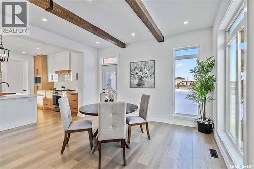 327 Woolf Bay, Saskatoon, SK - Indoor Photo Showing Dining Room