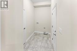 Garage entry to laundry/mud room - 