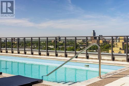 405 - 10 James Street, Ottawa, ON - Outdoor With In Ground Pool With Balcony With View
