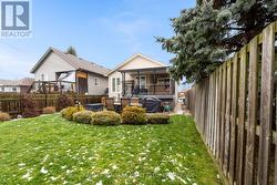 quaint garden with fence - 