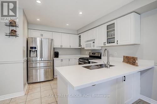 52 Whitewater Street, Whitby, ON - Indoor Photo Showing Kitchen With Stainless Steel Kitchen With Double Sink