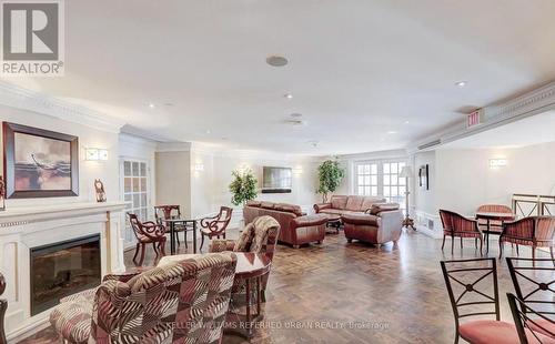 906 - 2287 Lake Shore Boulevard, Toronto, ON - Indoor Photo Showing Living Room With Fireplace