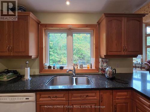 8847 Highway 28, North Kawartha, ON - Indoor Photo Showing Kitchen With Double Sink