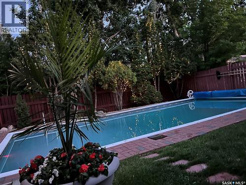 219 Sunset Drive, Regina, SK - Outdoor With In Ground Pool