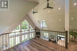 Loft area overlooking Living room - 