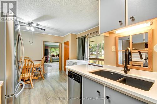 2 Easton Avenue, Bancroft (Bancroft Ward), ON - Indoor Photo Showing Kitchen With Double Sink