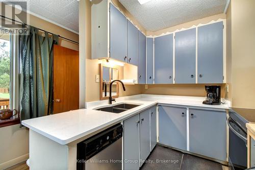 2 Easton Avenue, Bancroft (Bancroft Ward), ON - Indoor Photo Showing Kitchen With Double Sink