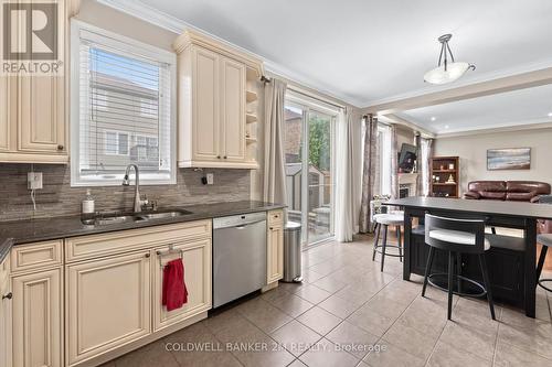 279 Cochrane Terrace, Milton (Wi Willmott), ON - Indoor Photo Showing Kitchen With Double Sink