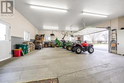 Extra Large Garage with backdoor access - 