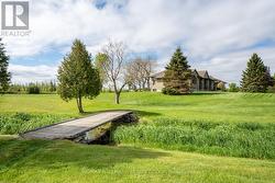 Beautiful bridge over natural Creek - 