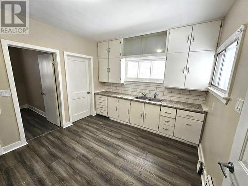 387 North St, Sault Ste. Marie, ON - Indoor Photo Showing Kitchen With Double Sink