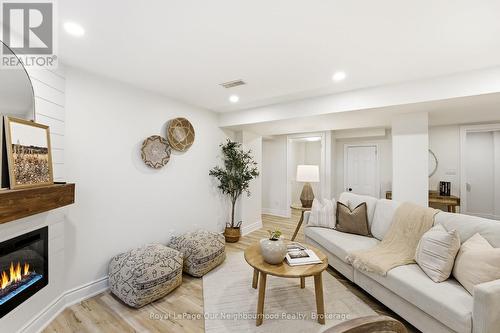 1346 Scugog Avenue, Oshawa (Lakeview), ON - Indoor Photo Showing Living Room With Fireplace