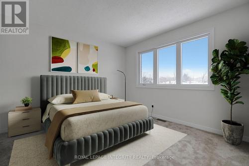 BEDROOM #4 - 2177 Lenester Avenue, Ottawa, ON - Indoor Photo Showing Bedroom