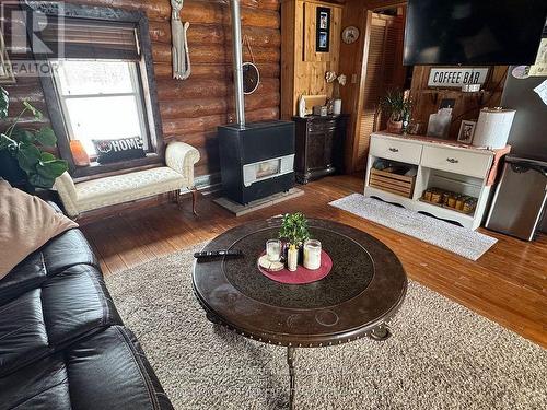 1403 Grindstone Road, Black River-Matheson (Matheson), ON - Indoor Photo Showing Living Room With Fireplace