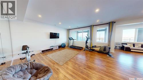 407 Kenaschuk Crescent, Saskatoon, SK - Indoor Photo Showing Gym Room