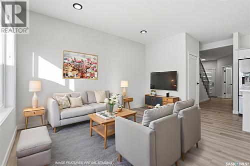 134 Chelsom Bend, Saskatoon, SK - Indoor Photo Showing Living Room