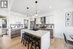 Kitchen with additional pantry space - 