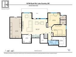 Lower level floor plan - 