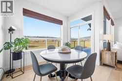 With sliding glass doors to access the oversized patio - 