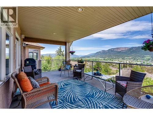 108 Red Rock Crescent, Enderby, BC - Outdoor With Deck Patio Veranda With View With Exterior