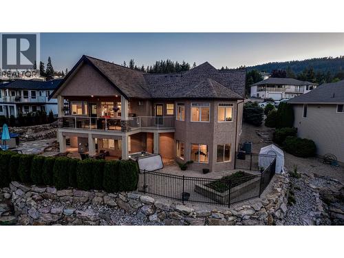 108 Red Rock Crescent, Enderby, BC - Outdoor With Deck Patio Veranda