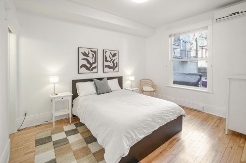 Chambre à coucher - 5023 Rue Fabre, Montréal (Le Plateau-Mont-Royal), QC - Indoor Photo Showing Bedroom