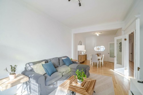 Salon - 5023 Rue Fabre, Montréal (Le Plateau-Mont-Royal), QC - Indoor Photo Showing Living Room