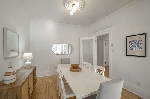 Salle à manger - 5023 Rue Fabre, Montréal (Le Plateau-Mont-Royal), QC - Indoor Photo Showing Dining Room