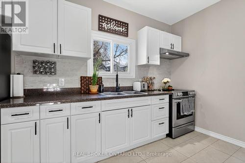 56 Francis Street, Hamilton, ON - Indoor Photo Showing Kitchen With Double Sink With Upgraded Kitchen