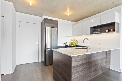 Kitchen - 1205-1375 Rue Des Bassins, Montréal (Le Sud-Ouest), QC - Indoor Photo Showing Kitchen With Upgraded Kitchen
