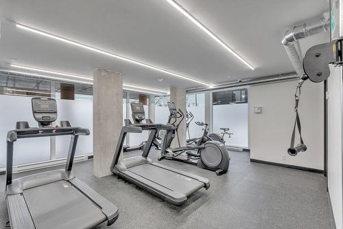 Salle d'exercice - 313-1295 Rue Des Carrières, Montréal (Rosemont/La Petite-Patrie), QC - Indoor Photo Showing Gym Room