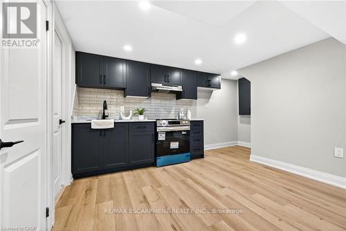 156 Walter Avenue N, Hamilton, ON - Indoor Photo Showing Kitchen With Upgraded Kitchen