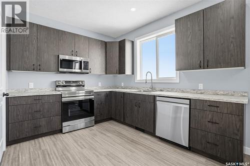 14 Ellisboro Trail, Lebret, SK - Indoor Photo Showing Kitchen With Stainless Steel Kitchen