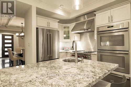 142 Rebecca Street, Oakville, ON - Indoor Photo Showing Kitchen With Stainless Steel Kitchen With Upgraded Kitchen